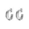 Olivia Burton Everstacked Silver Hoop Earrings 24100294