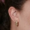 Olivia Burton Classic Celestial Crystal Gold Plated Hoop Earrings 24100644