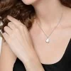 BOSS Honey Silver Pendant Necklace 1580573
