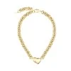 BOSS Honey Love Gold-Tone Heart Charm Necklace 1580637