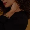 BOSS Honey Love Gold-Tone Heart Charm Bracelet 1580639