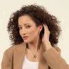 BOSS Live Yellow Gold-Tone Plated Ladies Hoop Earrings 1580690