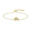 BOSS Live Precious Gold Plated Stainless Steel Linked Circle Ladies Bracelet 1580757