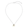 BOSS Harmonie Three Colour Circle Link Pendant Necklace 1580771