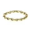 BOSS Fiora Gold-Tone Steel Petal Shape Link Bracelet 1580811