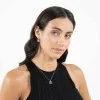 BOSS Divine Silver Tone Stainless Steel Double B Hoop Earrings 1580820