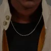 BOSS Sphere Beaded Stainless Steel Men's Necklace 1580656