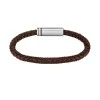BOSS Ares Brown Braided Men's Bracelet 1580623M
