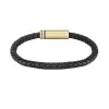 BOSS Ares Men's Braided Leather Bracelet 1580624M