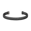 BOSS Black Herringbone Mens Pattern Cuff 1580673