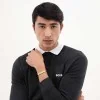 BOSS Candor Gold Plated Stainless Steel Link Mens Bracelet 1580753