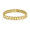 BOSS Candor Gold Plated Stainless Steel Link Mens Bracelet 1580753