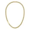 BOSS Kassy Gold Tone 8mm Logo Chain Mens Necklace 1580770