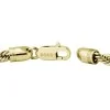 BOSS Mens Myles Gold-Tone Steel Rope Style Bracelet 1580810