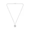BOSS Mens North Stainless Steel Medallion Pendant Necklace 1580841
