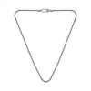 BOSS Liam Silver Tone Chain Necklace with Antique Finish 1580878