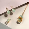 Fabergé Heritage Yellow Gold Turquoise Guilloché Enamel Crossover Ring 1137RG2108