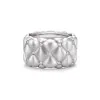 Fabergé Treillage Brushed White Gold & Diamond Set Grand Ring 452RG993