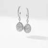 Fabergé Emotion White Gold & Diamond Egg Drop Earrings 1064EA1922 