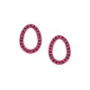 Fabergé Colours of Love Rose Gold Sasha Ruby Egg Stud Earrings 1554EA2788 1