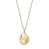 Fabergé Essence Yellow Gold I Love You Egg Pendant 1