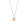 Fabergé Treillage Brushed Rose Gold & Diamond Set Egg Pendant 158FP305