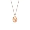 Fabergé Essence Rose Gold I Love You Egg Pendant 409FP745