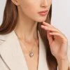 Fabergé Essence White Gold I Love You Egg Pendant 409FP927