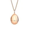 Fabergé Essence Rose Gold Red Nano Plated Rose Surprise Locket 1258FP3545