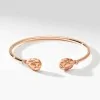 Fabergé Heritage Forever Quilted Open Bangle Bracelet 1070BT 2019