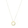 Roberto Coin 18ct Gold Love in Verona 0.10ct Diamond Pendant Necklace