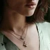 Roberto Coin Princess Flower 0.19ct Diamond Pendant Necklace