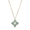 Roberto Coin 18ct Rose Gold Venetian Princess Pendant with Titanium ADR777CL3348 R