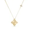 Roberto Coin Arabesque 18ct Yellow Gold Diamond Ladies Pendant ADR777CL3572 Y