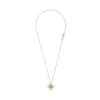Roberto Coin 18ct Yellow Gold Venetian Princess Carnival Diamond & Mixed Gemstone Pendant ADV777CL3648