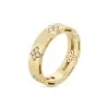 Roberto Coin 18ct Gold Love in Verona 0.19ct Diamond 4.5mm Ring 1