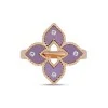 Roberto Coin 18ct Rose Gold Venetian Princess Ring ADR777RI3405 R