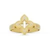 Roberto Coin Venetian Princess 18ct Yellow Gold Diamond Ladies Ring ADR777RI2952 Y
