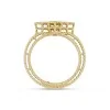 Roberto Coin Venetian Princess 18ct Yellow Gold Diamond Ladies Ring ADR777RI2952 Y