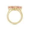 Roberto Coin Princess Flower 18ct Rose Gold Rhodonite & 0.92ct Diamond Ring ADV888RI2462