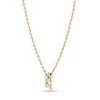 Roberto Coin Love in Verona 0.36ct Diamond Flower Drop Pendant Necklace