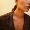 Roberto Coin Love in Verona 0.34ct Diamond Flower Drop Pendant Necklace