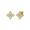 Roberto Coin Princess Flower 0.38ct Diamond Petal Earrings