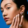Roberto Coin Love In Verona 18ct White Gold Diamond Earrings ADR888EA2197_WG