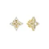 Roberto Coin Yellow Gold Diamond Princess Earrings ADR888EA2573