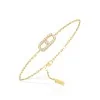 Messika Care(s) 18ct Yellow Gold Diamond Pavé Bracelet 12075-YG