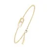 Messika Move Uno Yellow Gold 0.02ct Diamond Bracelet 14644-YG