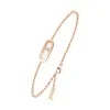 Messika Move Uno Rose Gold 0.02ct Diamond Bracelet 14644-PG