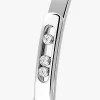 Messika Move Noa 18ct White Gold 0.11ct Diamond Bangle 10092-WG