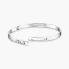 Messika Move Noa 18ct White Gold 0.11ct Diamond Bangle 10092-WG